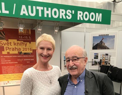 Sylva Lauerová s režisérem Jurajem Herzem