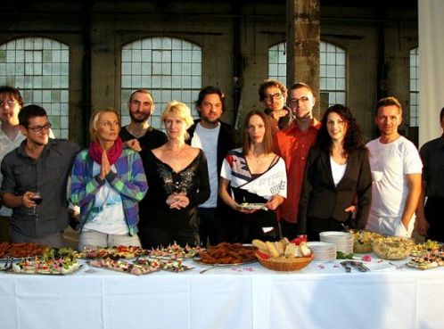 Vernisáž projektu Michael2007 - paralela k Polankově Poslední večeři, aneb umělci pospolu