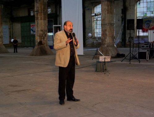 Vernisáž Projektu Michael2007 - monsignore Tomáš Halík hovořil o vztahu umění a víry