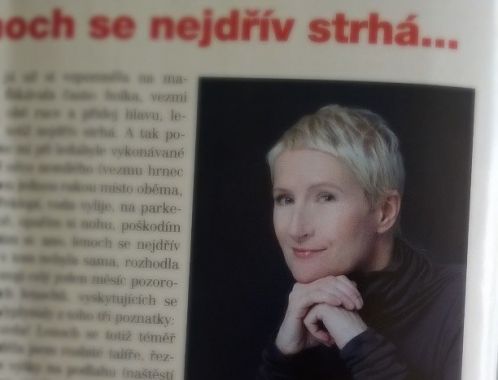 Dubnový sloupek Sylvy Lauerové v časopisu Psychologie Dnes