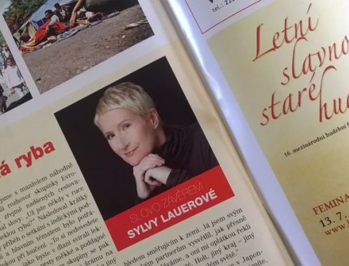 Pravidelný sloupek Sylvy Lauerové