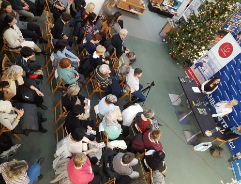 Beseda v Domě knihy Knihcentrum