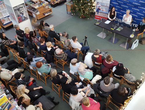 Beseda v Domě knihy Knihcentrum