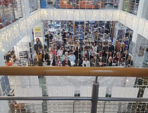 Beseda v Domě knihy Knihcentrum