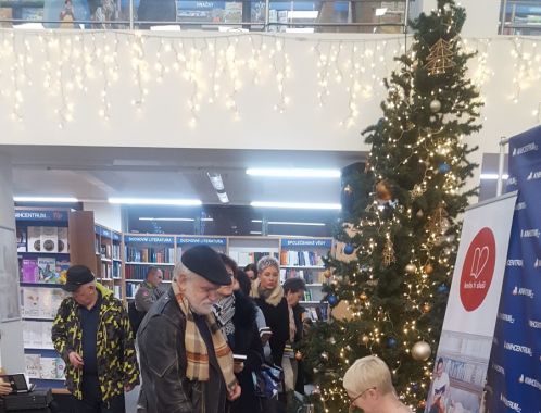 Beseda v Domě knihy Knihcentrum