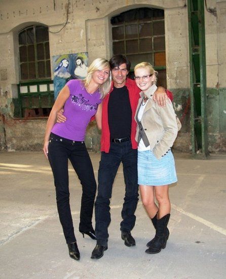 Vernisáž Projektu Michael2007 - Zdeněk Podhůrský s přítelkyní