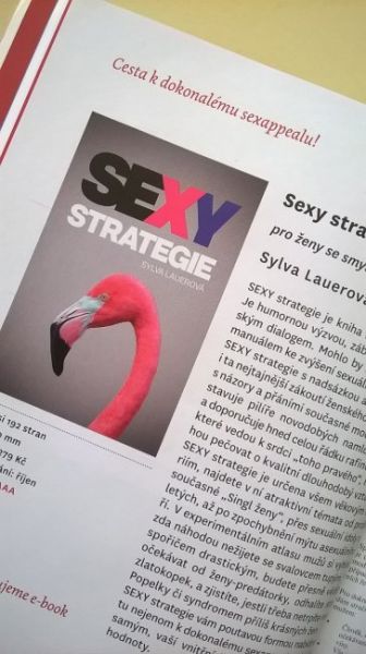 Dvoustrana věnovaná SEXY strategii v edičním plánu MF podzim-zima 2015