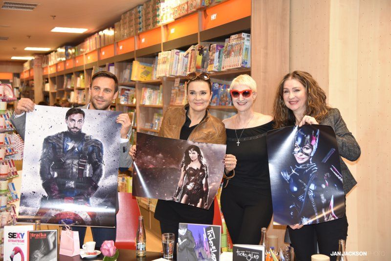 Pražský křest komiksového románu TICHOŠLAP autorky Sylvy Lauerové