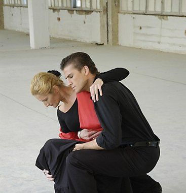 Natáčení Maria sólo trabaja - Kristián Pekar a Sylva Lauerová