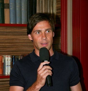 Křest románu Jumaroro: Roman Vojtek (foto: Klára Smílková)