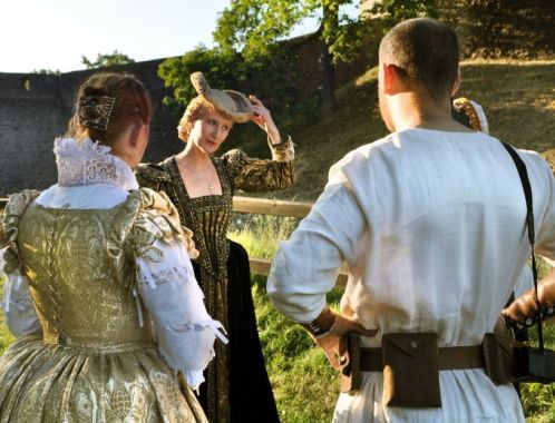 Sylva Lauerová recitovala na 21. Hradním bálu na Helfštýně