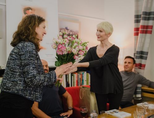 Irena Pavlásková and Sylva Lauerová, the Experimental Atlas of Men, photo: Viola Hertelová