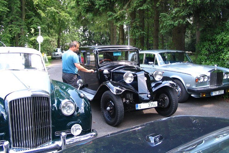Setkání veteránů, Parkhotel Golf Mariánské Lázně