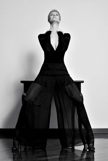 Sylva Lauerova, IMPERSONED. Photo: Karel Losenicky, Milano. Styling: OLO Dressing. Make-Up: G.G., Milano.