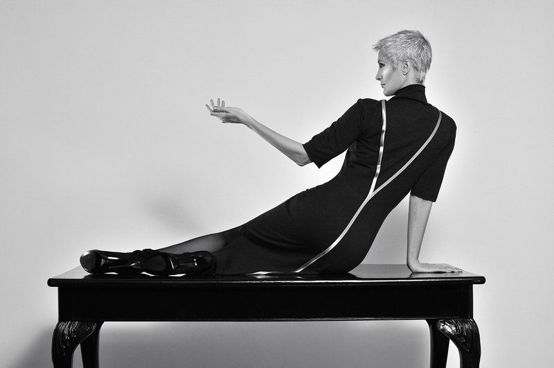 Sylva Lauerova, IMPERSONED. Photo: Karel Losenicky, Milano. Styling: OLO Dressing. Make-Up: G.G., Milano.