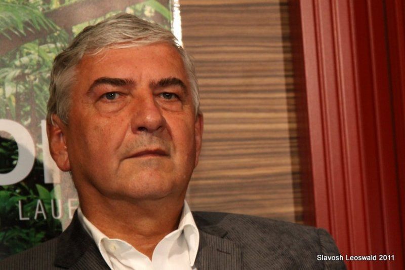 Křest románu Jumaroro: Miroslav Donutil (foto: Slavoš Jiřena)