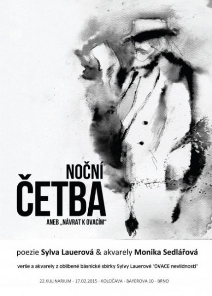 22. Kulinárium Romany Štryncl; poezie Sylva Lauerová, akvarely Monika Sedlářová