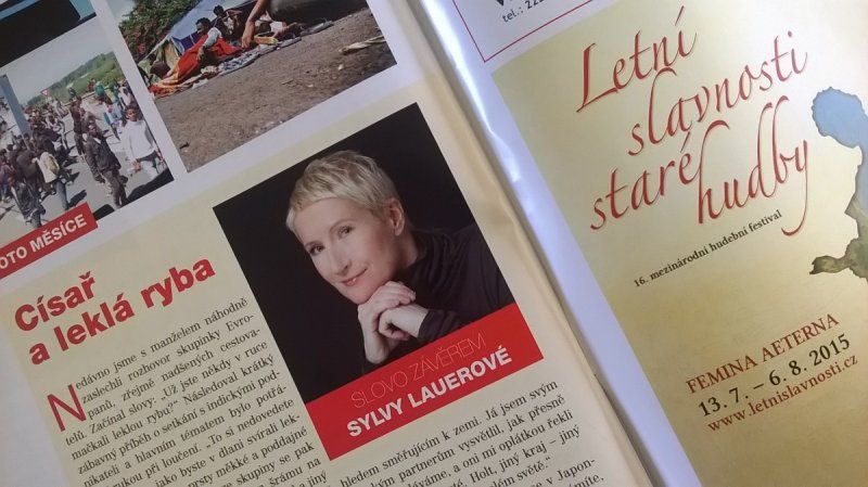 Regular article by Sylva Lauerová