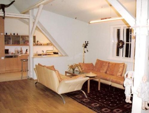 A place, which is cosy in the evening.