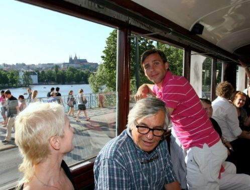 Sylva Lauerová, Jiří Bartoška a Roman Vojtek / foto Klára Smilková