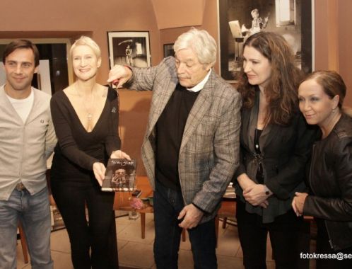 The book lounch in Prague, The Czech Republic