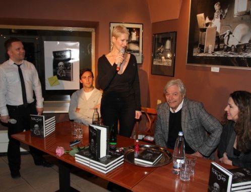 The book lounch in Prague, The Czech Republic