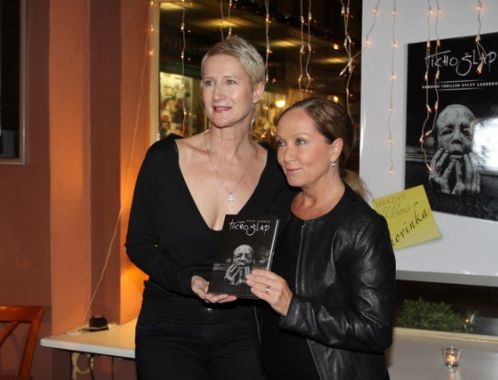 The book lounche of The Lurker, Prague, The Czech Republic