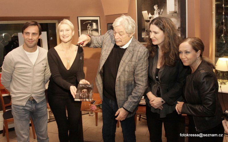 The book lounch in Prague, The Czech Republic