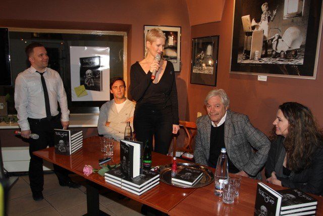 The book lounch in Prague, The Czech Republic