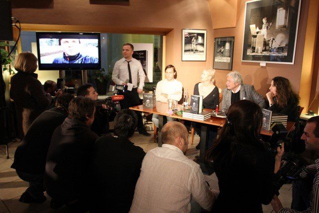 The book lounch in Prague, The Czech Republic