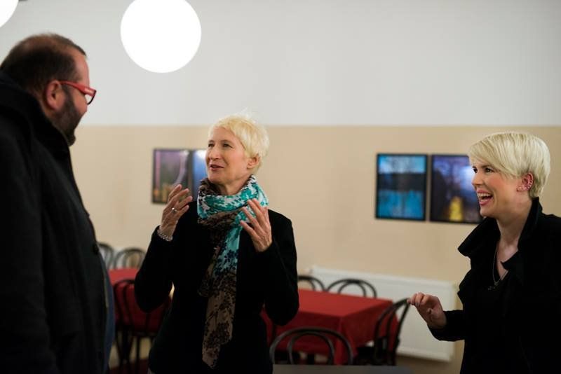 Tomáš Picka, Sylva Lauerová a Bára Kozáková; Foto: Petr Dubjak