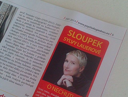 Monthly columns in Psychologie dnes magazine :)