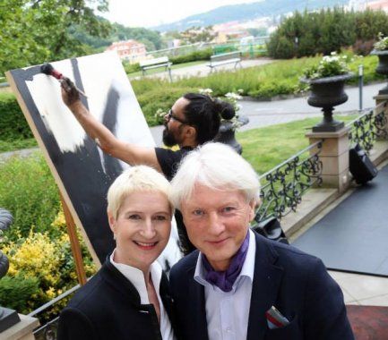 Sylva Lauerová and Ladislavem Špaček; Photo by Jiří Jansch