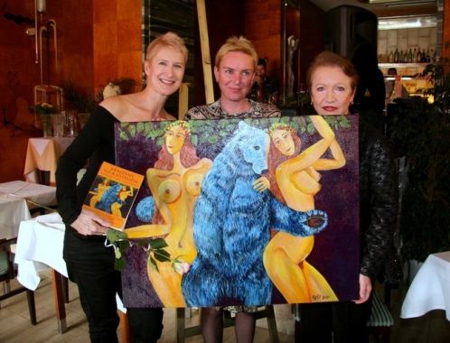 The Queens of Blackberries and Tears - official book launch event, Prague (photo: Klara Smilkova)