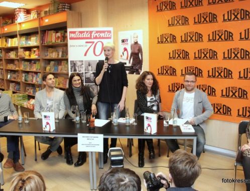 Pražský křest nové knihy Sylvy Lauerové SEXY strategie