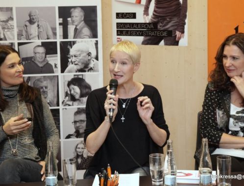 Pražský křest nové knihy Sylvy Lauerové SEXY strategie