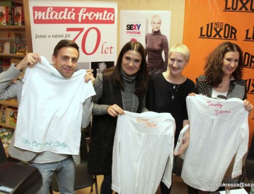 Pražský křest nové knihy Sylvy Lauerové SEXY strategie