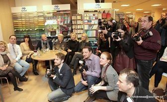 Fotoreport z pražského křtu v Paláci knih LUXOR