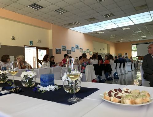 Sylva Lauerová at the Jan Blahoslav Grammar School in Ivančice