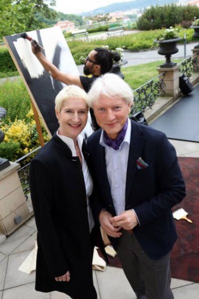 Sylva Lauerová and Ladislavem Špaček; Photo by Jiří Jansch