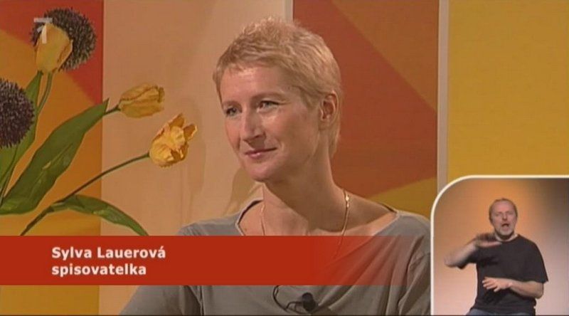 Sylva Lauerová v pořadu Sama doma, 7.4.2010, ČT1