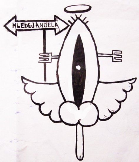 The Michael2007 Project - Julius Reichel: the "Seek for an Angel" sticker