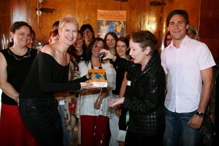The Queens of Blackberries and Tears - official book launch event, Prague (photo: Klara Smilkova)