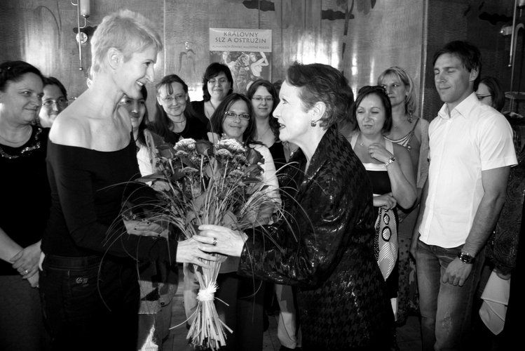 The Queens of Blackberries and Tears - official book launch event, Prague (photo: Klara Smilkova)