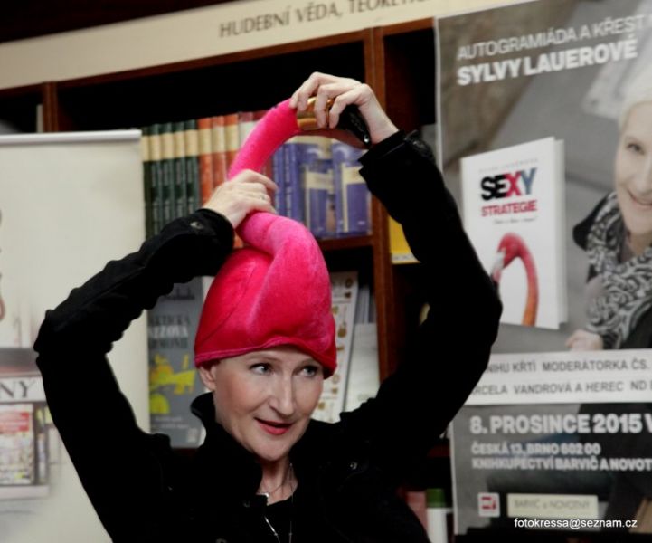 Sylva Lauerová a křest SEXY strategie v Brně