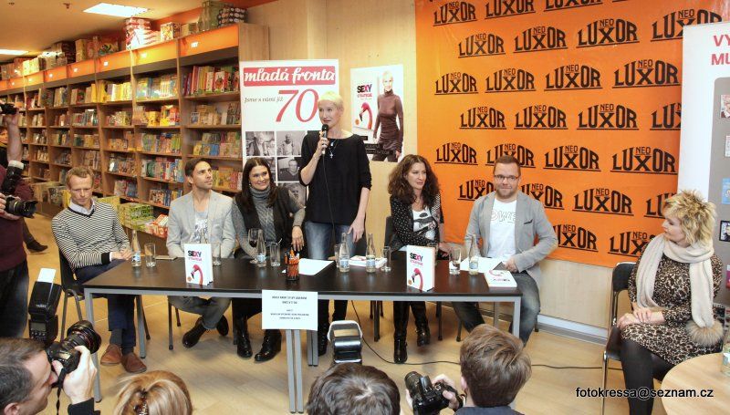 Pražský křest nové knihy Sylvy Lauerové SEXY strategie
