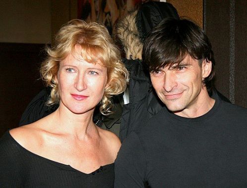 Křest Hračky - spisovatelka Sylva Lauerová se Zdeňkem Podhůrským (foto: Klára Smílková)