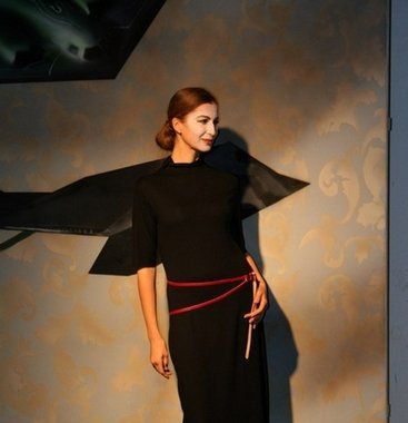 Designblok '09 - IMPERSONED - šaty černé, malé, společenské