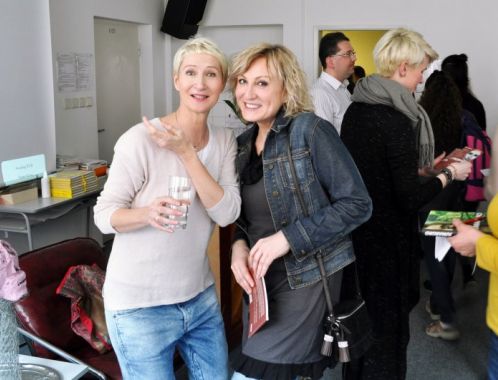 Sylva Lauerová na přednáčce GJBI; Foto: Jan Jackson