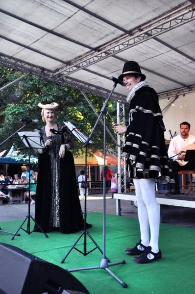 Recitál barokní poezie; Hradní Bál Helfštýn 2013